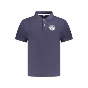 North Sails Blue Cotton Men Men's Polo